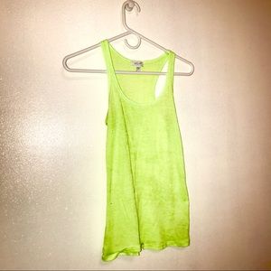 Neon Green Tank top